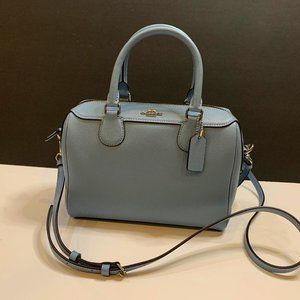 Coach Satchel Crossbody in Powder Blue